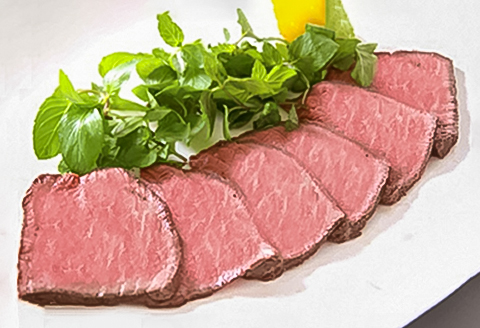 全国最多日本一獲得牛！いわて牛の本格ローストビーフ　絶品 西洋わさびソース付き（岩手県　矢巾町・紫波町の共通返礼品）