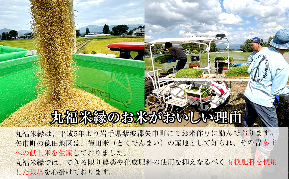 令和7年産　素材の味を引き立てるカラダにやさしいお米　徳田米　ササニシキ玄米　30kg