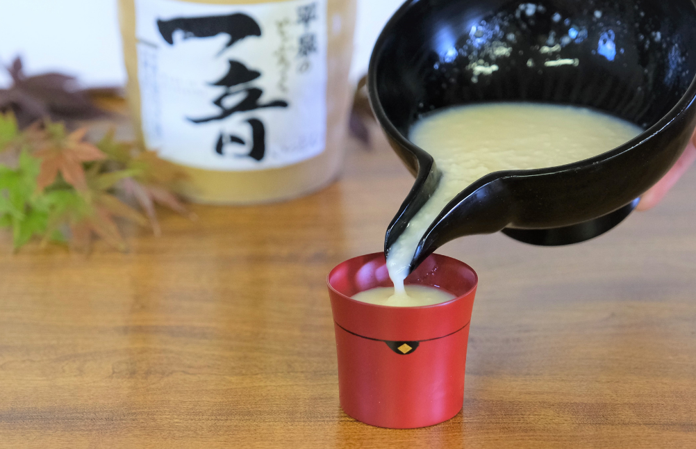 平泉のどぶろく「一音(いっとん)」瓶720ml＆瓶200ml　米ひとめぼれ3合付き / お酒 にごり酒 地酒 日本酒 ひとめぼれ お米 おまけつき 100％ プレゼント 贈り物 贈答 ギフト お祝い【dbr110-b-720x200A】