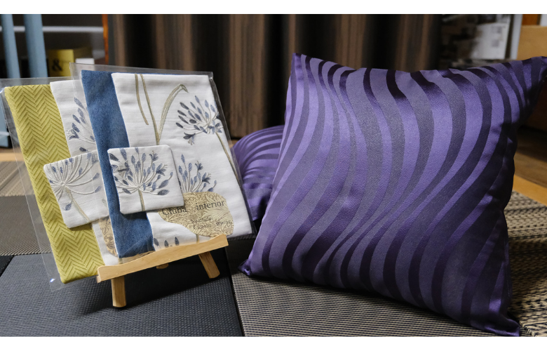 カーテン生地ハギレ　バラエティーセット（小） / 生地 布 はぎれ 詰め合わせ セット ハンドメイド 手芸 手作り ソーイング パッチワーク トートバッグ ランチョンマット 上履き入れ シューズ入れ 入園 入学 かわいい シンプル【cbi923-set-kiji-sA】