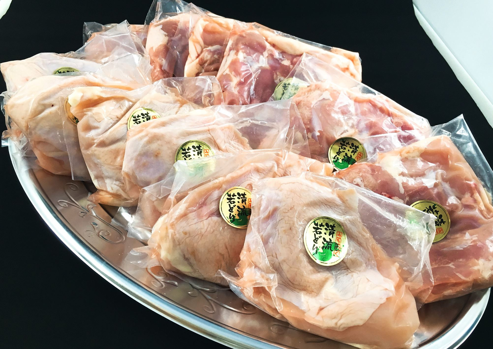 【小分け】みちのく清流どりモモ・ムネ3.5kgセット（1枚×12パック）／鶏肉 鶏むね肉 個包装 小分けパック 冷凍 真空パック 国産 3kg[#0055_trs]