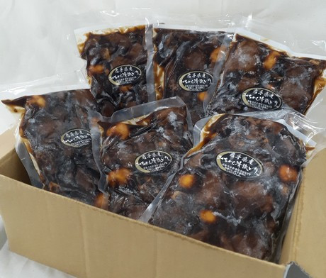 銘柄鶏「みちのく清流どり」鶏もつ煮[#0088_asa]