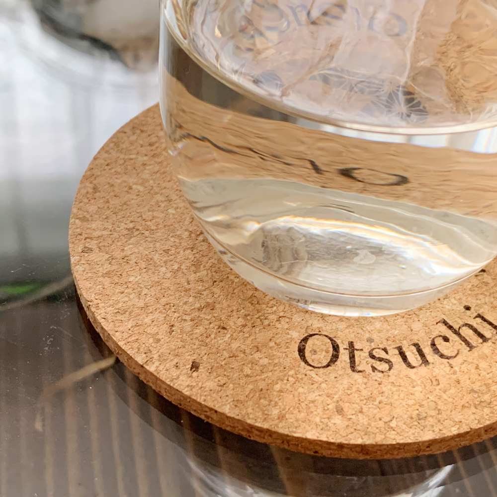 【木製しおり・コースター】しおり：1枚　コースター：3枚セット