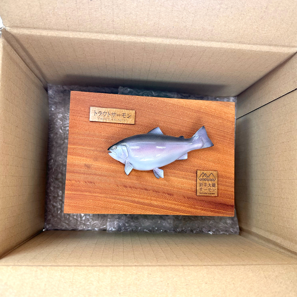 【壁掛け】トラウトサーモン1点