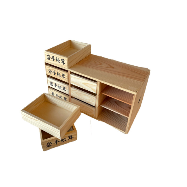 【松茸箱】の引き出し【大サイズ 3段×3列】
