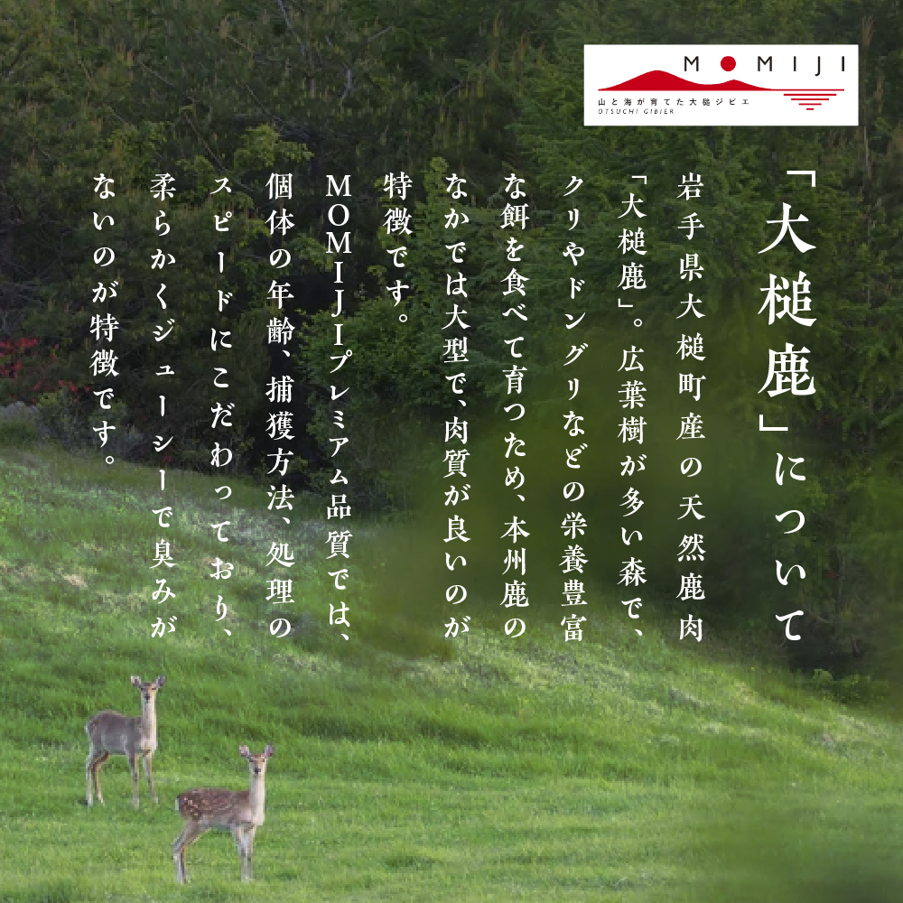 【ジビエ】大槌鹿 しゃぶしゃぶ用モモスライス 660g 岩手県産 天然鹿 鹿肉 しゃぶしゃぶ 鹿しゃぶ モモ肉 ジビエ ヘルシー 低カロリー 赤身 冷凍 真空パック 小分け