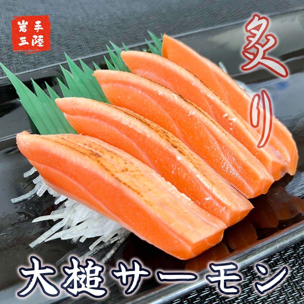 大槌サーモン【刺身】10人前：700g | 三陸産 真空冷凍【15】