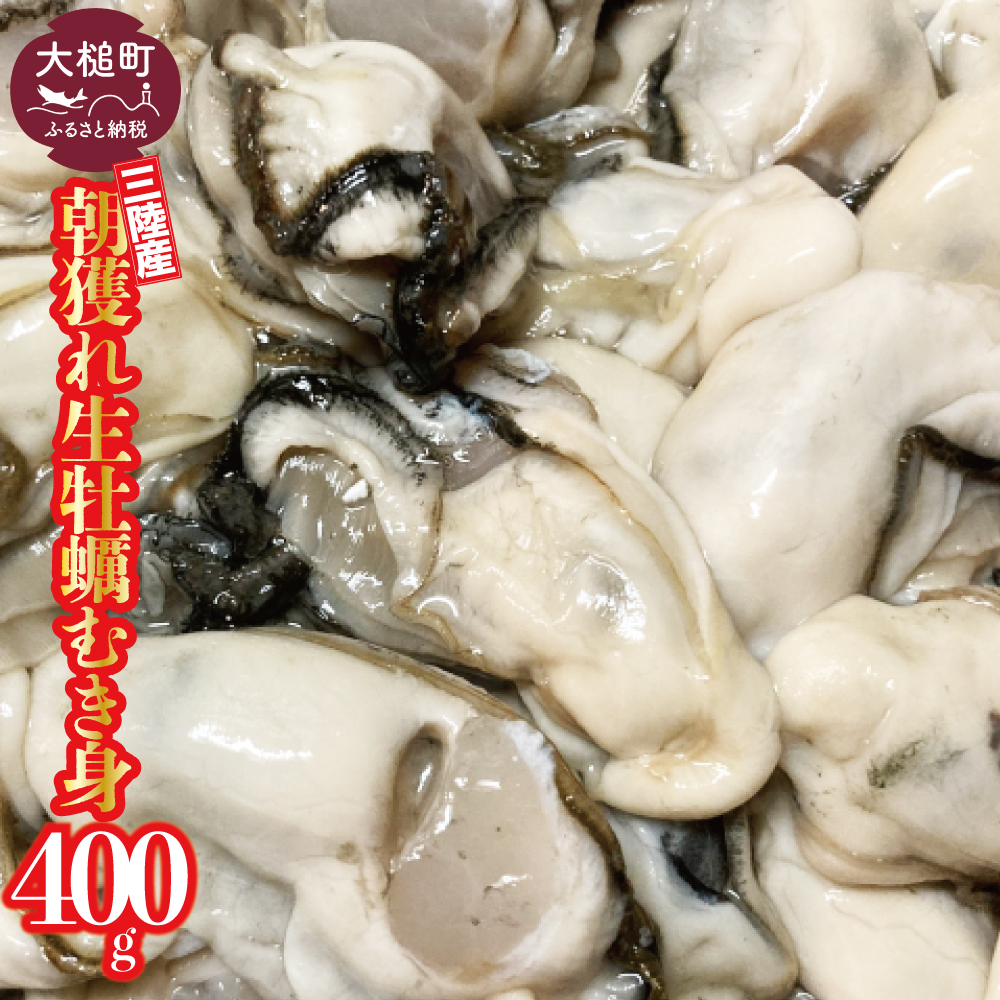 【2025年12月より発送】生牡蠣 むき身 400g×1パック(加熱用)【05】