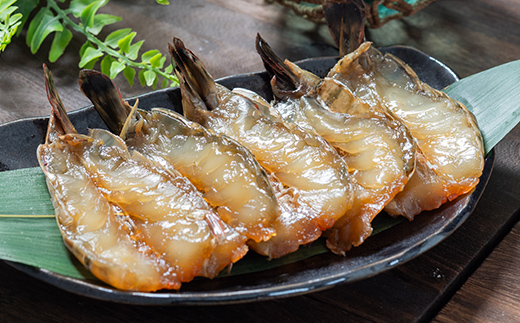 佐々木商店のエビ醤油干し(5尾 1パック入り)×4個セット岩手県 山田町 三陸 干物 ひもの 海老 魚 肴  YD-964 4個（20尾）