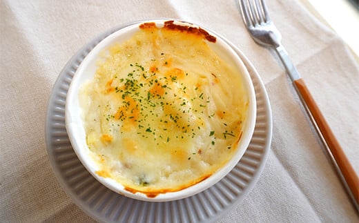 海鮮マカロニグラタン 6個セット【木村商店】 三陸山田 山田町 乳製品 魚貝  YD-450