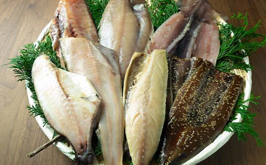 三陸浜の一夜干しセット（7品）  YD-451