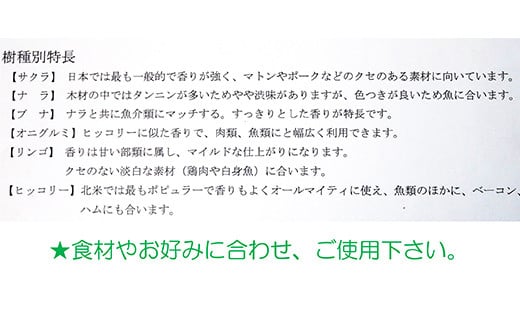 昭林の燻製用スモークウッド6個セット アウトドア キャンプ BBQ   YD-643
