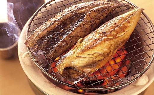 三陸浜の一夜干し３種セット（４枚入り）【木村商店】 岩手県山田町 三陸山田 魚 肴 さんま ホッケ さば 干物 魚のセット 夕飯 おかず  YD-737