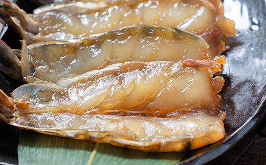 佐々木商店のエビ醤油干し(5尾 1パック入り)×3個セット岩手県 山田町 三陸 干物 ひもの 海老 魚 肴  YD-963 3個（15尾）