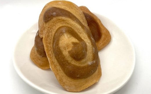 かりんとう シロ(白砂糖)　2枚入り×10袋 【くりっこ屋菓子店】 三陸山田 山田町 うずまきかりんとう せんべい 和菓子 和スイーツ 郷土菓子 岩手かりんとう  YD-663