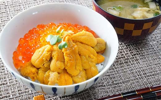 川秀のウニ＆イクラセット（各100g×1パック） 三陸山田 山田町 ウニ 雲丹 海産品 通年 沖縄離島配送可 冷凍ウニ 冷凍イクラ 醤油イクラ  YD-754