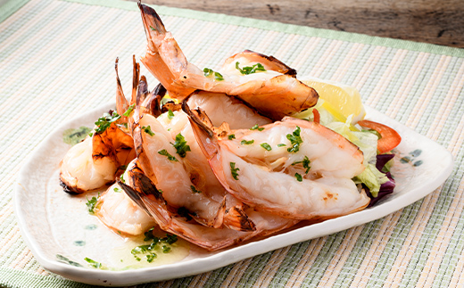 【無添加】 エビ塩麹漬け手作業加工(5尾 1パック入り)×4個セット 佐々木商店 岩手県 山田町 えび エビ 切り身 魚 肴 無添加 冷凍 YD-976 4個（20尾）