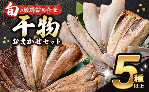 旬の干物 5種以上 おまかせセット 佐々木商店 干物 セット 詰合せセット 食べ比べ 岩手 三陸 山田町 職人仕込み 旬の魚 冷凍 焼くだけ お楽しみ 子供向け YD-1050