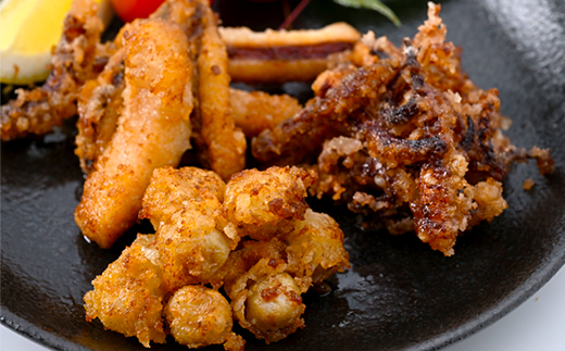 いか竜田3種おうち居酒屋(計1.62kg)セット イカゲソ・いか耳・烏賊とんびの竜田小分け冷凍で便利【配送不可地域：離島】