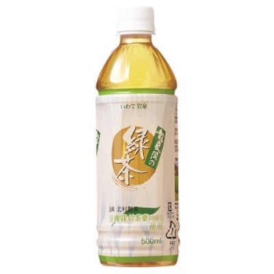 龍泉洞の緑茶　500ml×24本