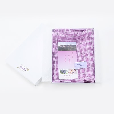 山ぶどう染　スカーフ