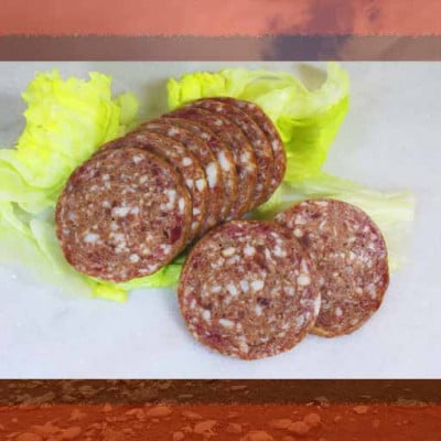 龍泉洞黒豚100%の3種のスライスソーセージセット 300g【配送不可地域：離島】