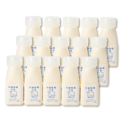 【毎月定期便】なかほら牧場 牛乳ミニボトル 15本全6回【配送不可地域：離島】