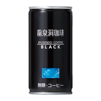 龍泉洞珈琲2種詰め合わせ(オリジナル・ブラック)190g×各15本　計30本