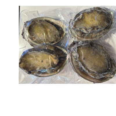 三陸小本浜産冷凍天然あわび　400g(4個入り)【配送不可地域：離島】