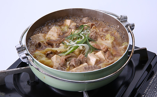 岩泉 小川炭鉱ホルモン 400g(2～3人前)×3パック(お鍋用)豚ホルモン・鳥もも肉入り【配送不可地域：離島】