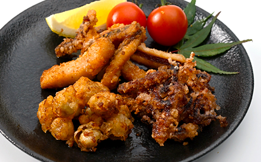 いか竜田3種おうち居酒屋(計1.62kg)セット イカゲソ・いか耳・烏賊とんびの竜田小分け冷凍で便利【配送不可地域：離島】