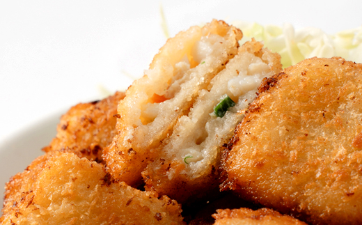 柔らかイカ葱カツ　1.12kg(280g×4袋)小分けの簡単冷凍おかずでお弁当にも最適な一品♪【配送不可地域：離島】