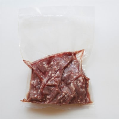 なかほら牧場 グラスフェッドビーフ粗挽き(500g)【配送不可地域：離島】