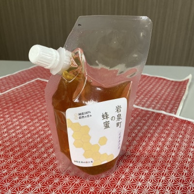 岩手県岩泉町産　イタチハギ・アカシア・ケンポナシ蜂蜜のセット　200g×各1袋(計600g)