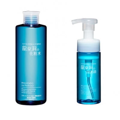 龍泉洞の化粧水・龍泉洞の泡洗顔セット