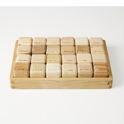 フォレストキューブ　岩泉の森のキューブ24樹 ギフトBOXset