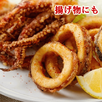 冷凍スルメイカ中 ４本～６本 （約１kg前後）