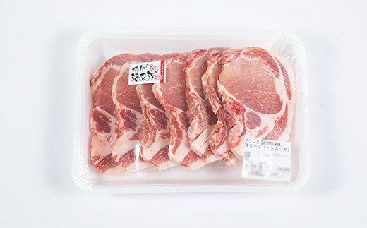 南部福来豚ロース肉　スライス(とんかつ用)1kg【配送不可地域：離島】