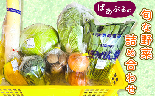 ぱあぷるの旬な野菜詰め合わせ【配送不可地域：離島】