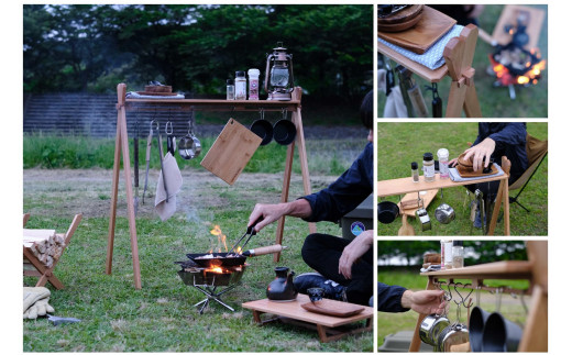 【南部箪笥】ハンガースタンド【キャンプにも使える】《受注制作につき最大4カ月以内》---isk_mahang_120d_23_54000---