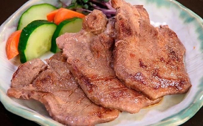 旨味凝縮牛たん400gと仙台のホテル直伝牛肉贅沢ハンバーグ150g×2個セット　【牛タン・お肉・ハンバーグ・厚切り牛たん】