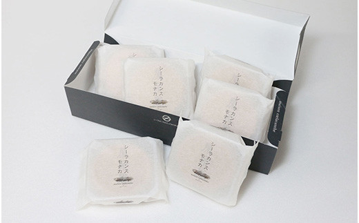 【数量限定】シーラカンス モナカ／簡易箱6個入【最中 仙台市 お土産 和菓子 スイーツ 高級菓子 デザート プレミアム 和スイーツ ギフト 贈り物】