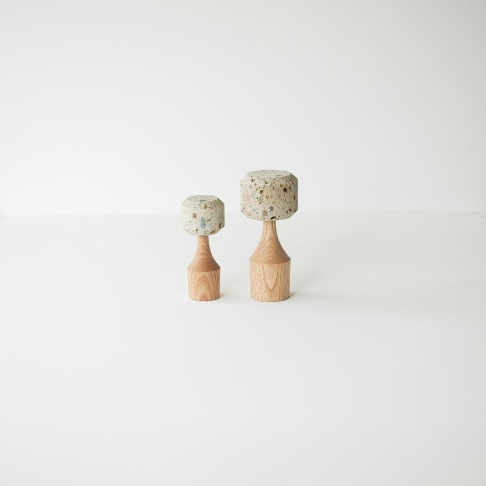 センダイフォルム オブジェクト01(小) ナチュラル【雑貨 日用品 インテリア 置物 仙台 オブジェクト フォルム デザイン アート ハンドメイド クラフト 現代 美術 シンプル モダン 人気 プレゼント ギフト インテリア雑貨】