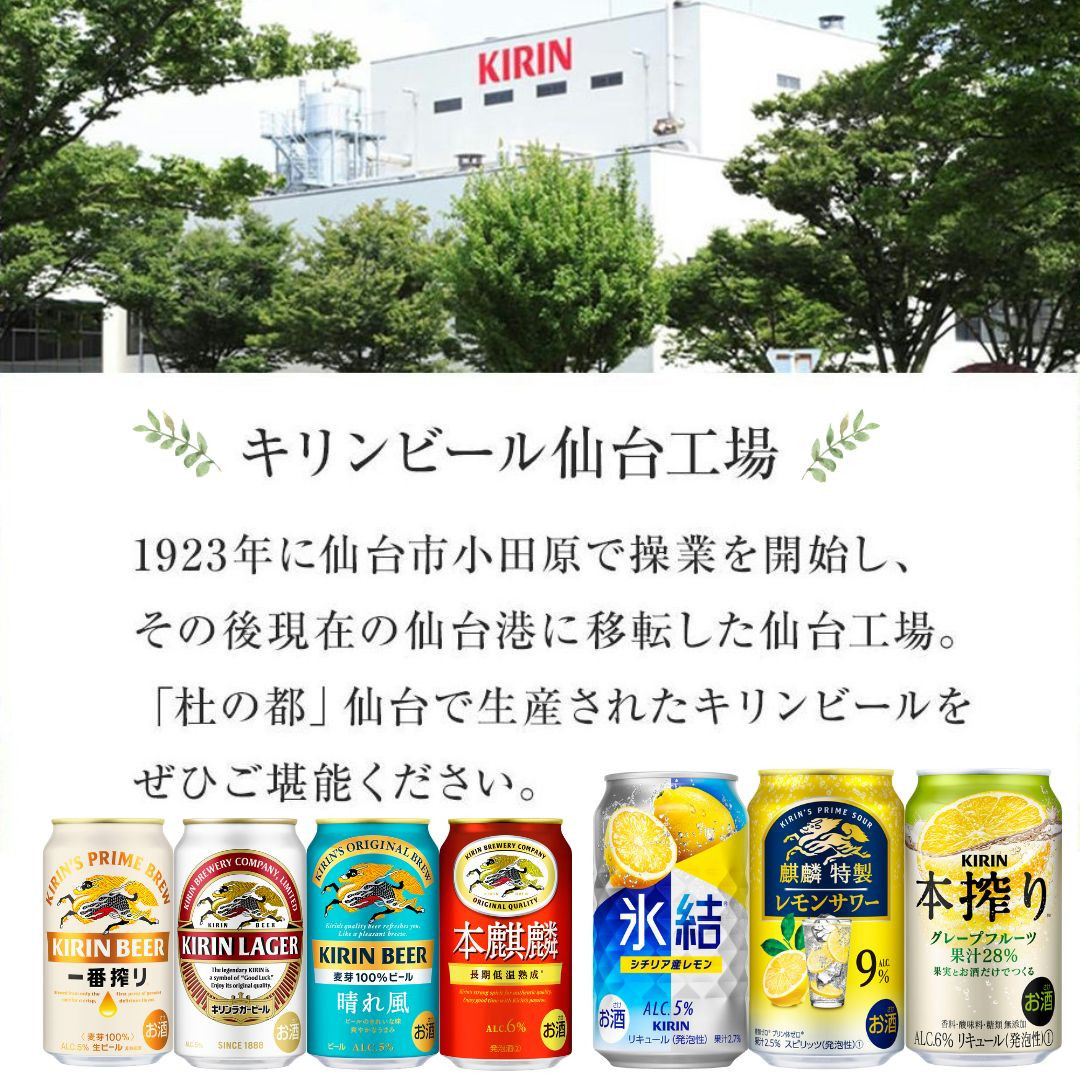 【仙台工場産】キリン 麒麟特製ホワイトサワー9％ 500ml×24缶×2ケース（48本セット）【お酒 さけ 洋酒 人気 ギフト 仙台市 やまや 酎ハイ セット 家飲み パーティー 果実酒 フルーティー プレゼント 贈答用】