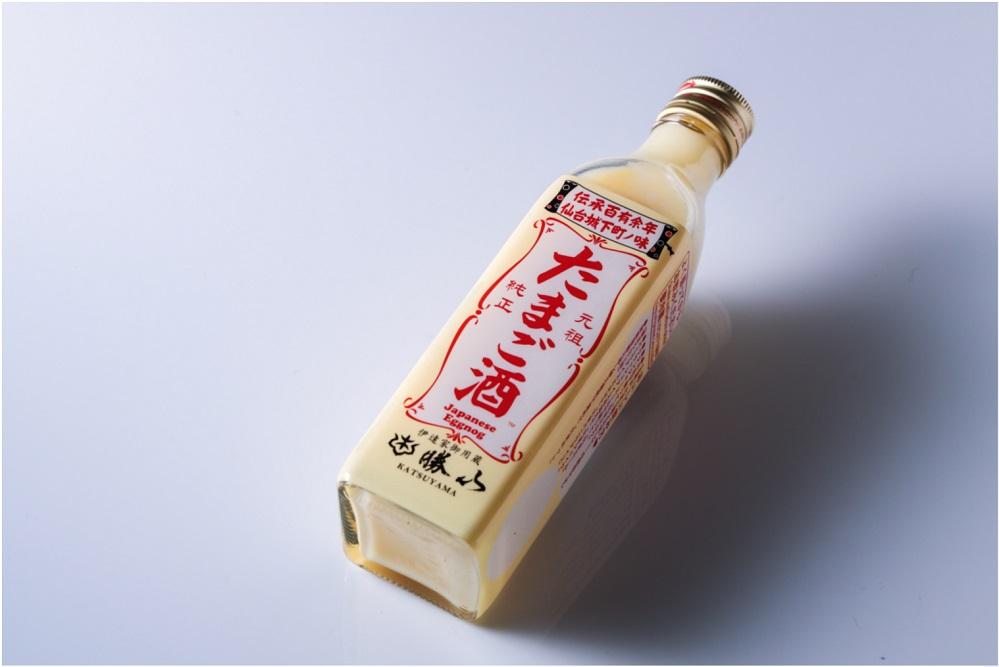 勝山 たまご酒（3本セット）　【 お酒 昔ながらの製法 ミルク割り カクテルベース ホットカクテル アルコール飲料 】