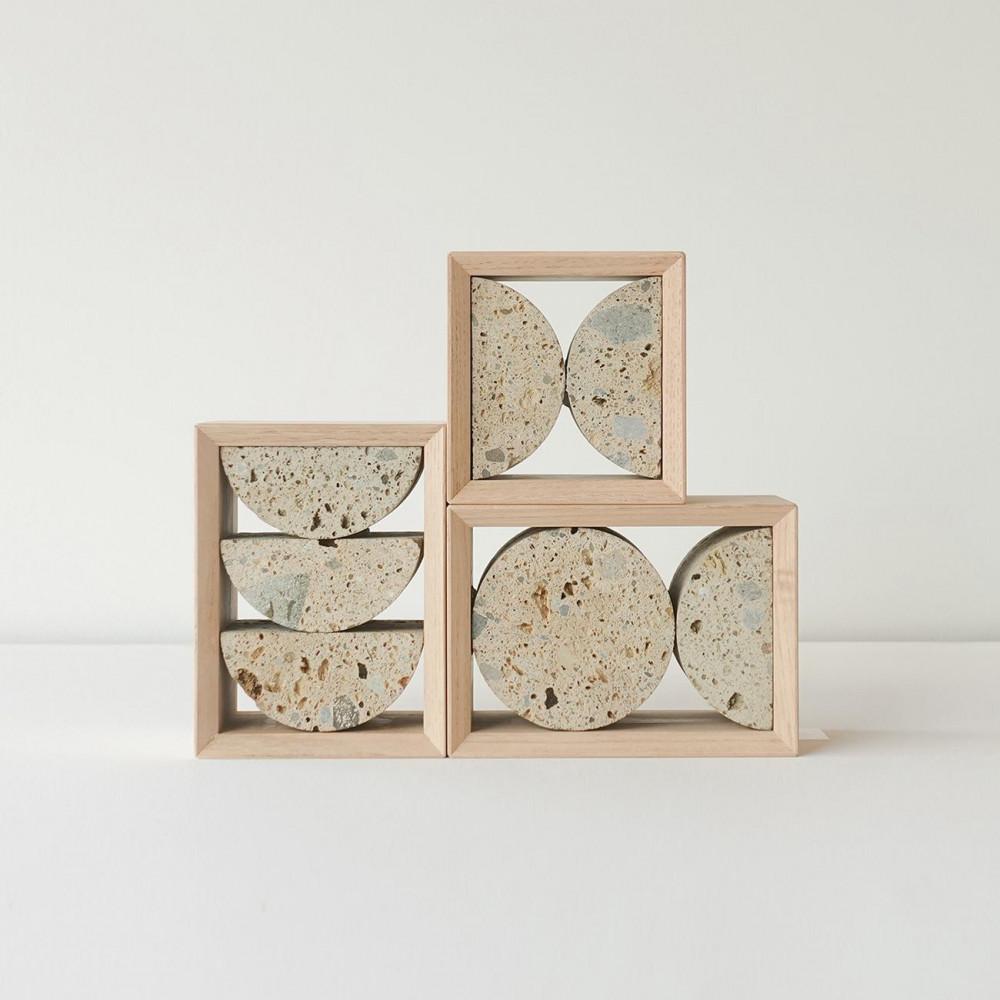 センダイフォルム ブックエンド03 ナチュラル【雑貨 日用品 文房具 ブックエンド インテリア デザイン 収納 オフィス 家庭 書斎 整理 整頓 モダン シンプル コンパクト 人気 便利 プレゼント ギフト 机上 知的 文房具 用品ステーショナリー】