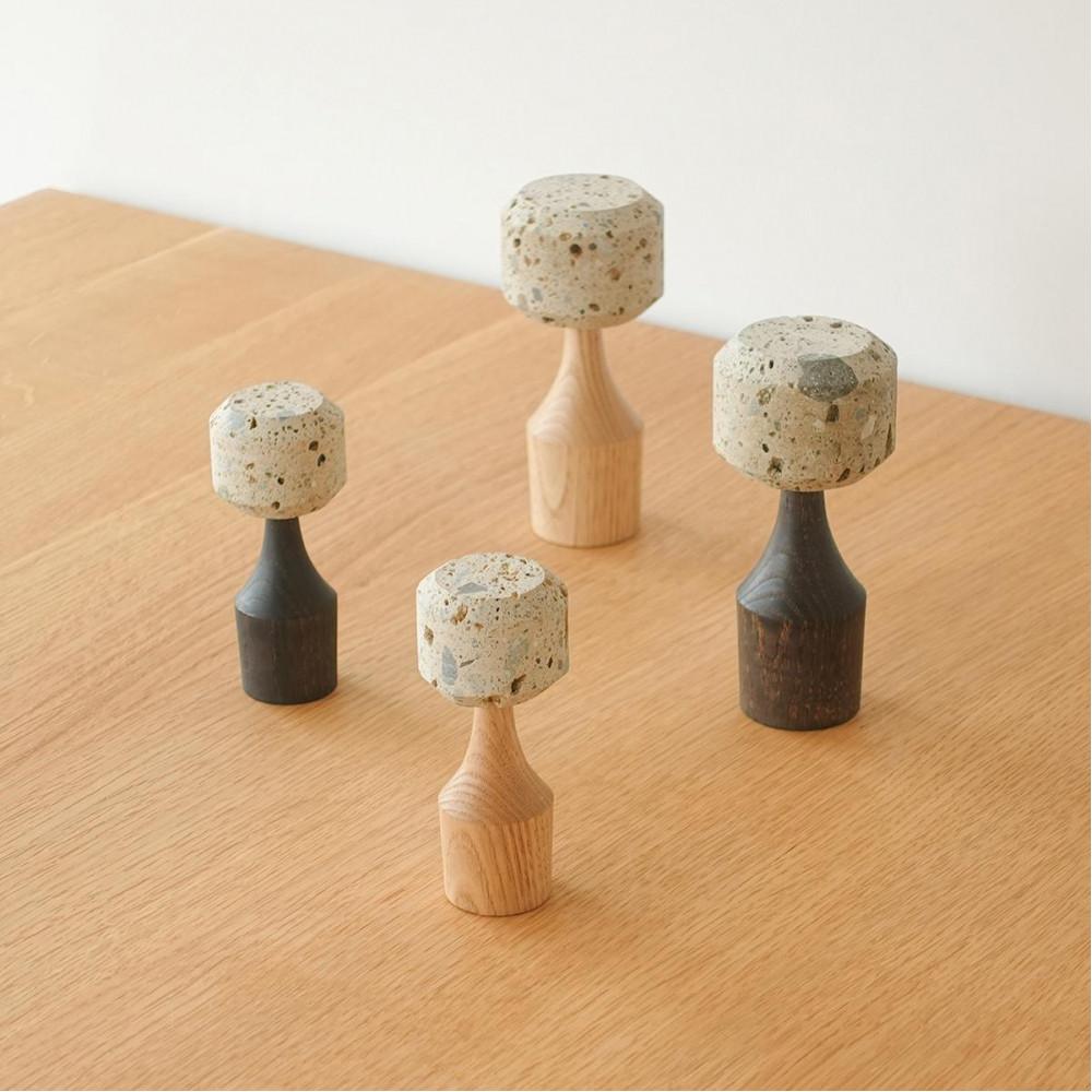 センダイフォルム オブジェクト02(大) ブラック【雑貨 日用品 インテリア 置物 仙台 オブジェクト フォルム デザイン アート ハンドメイド クラフト 現代 美術 シンプル モダン 人気 プレゼント ギフト インテリア雑貨】