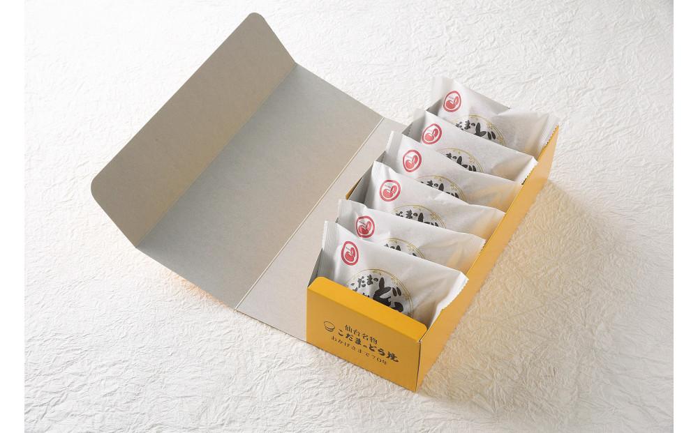 餅入りどら焼小倉6個入