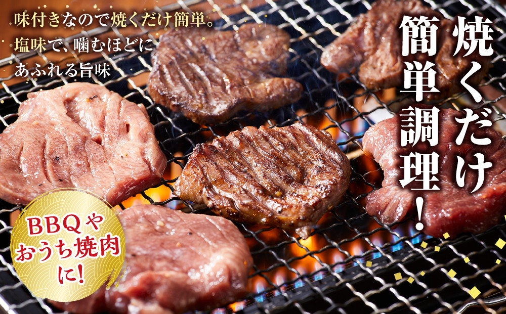 牛タンの本場・仙台加工！やわらか厚切り牛タン（塩味）500g ｜ 肉 牛肉 タン 食品 仙台 厚切り 塩味 やわらか ギフト 人気 本場 加工