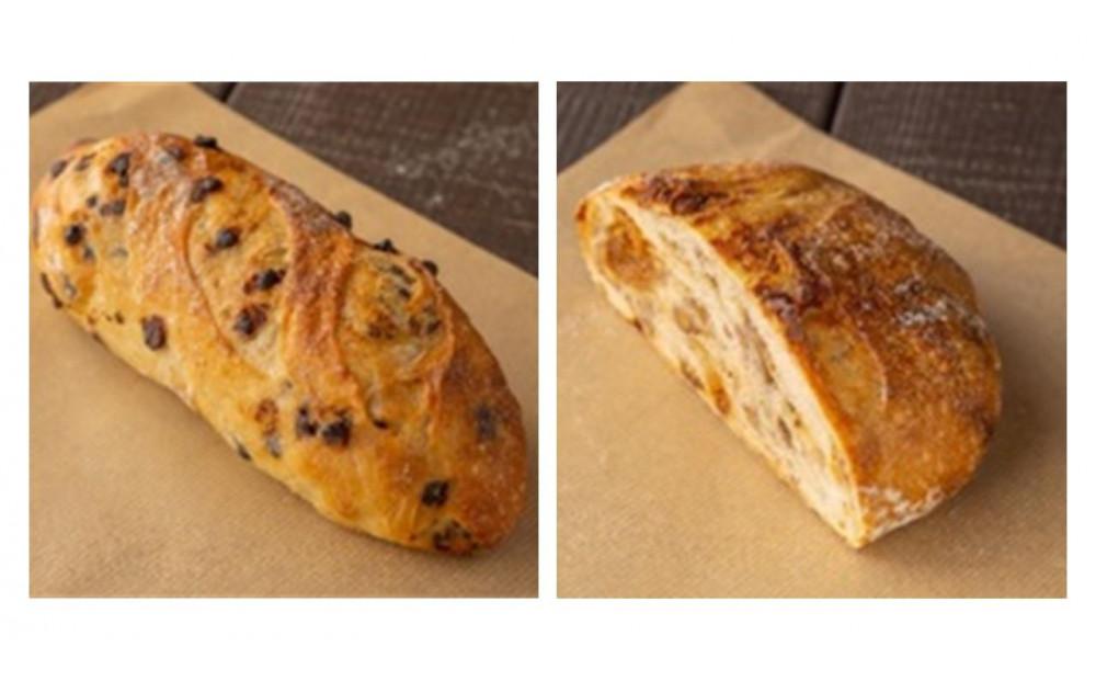 【天然酵母パン オ フルニル デュ ボワ】天然酵母パン屋のハード系パンセット　B（8点入）【パン 詰め合わせ ご当地グルメ バゲット 美味しいパン おいしい 朝食 ギフト 贈り物 ベーカリー セット ぱん 国産小麦 パンセット】